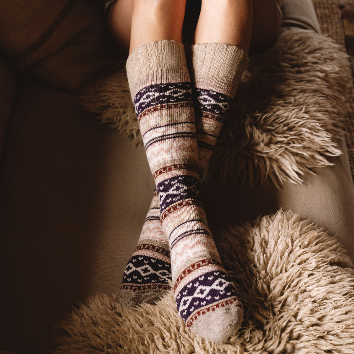 Chaussettes en laine homme et femme - La Chaussette Nordique