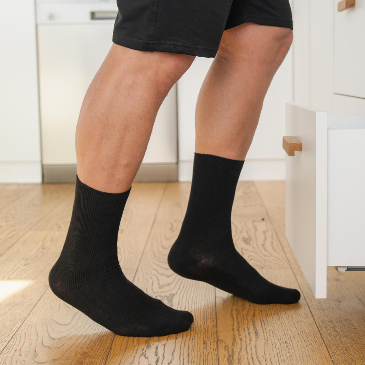 Black Socks for men and women - Nordic socks