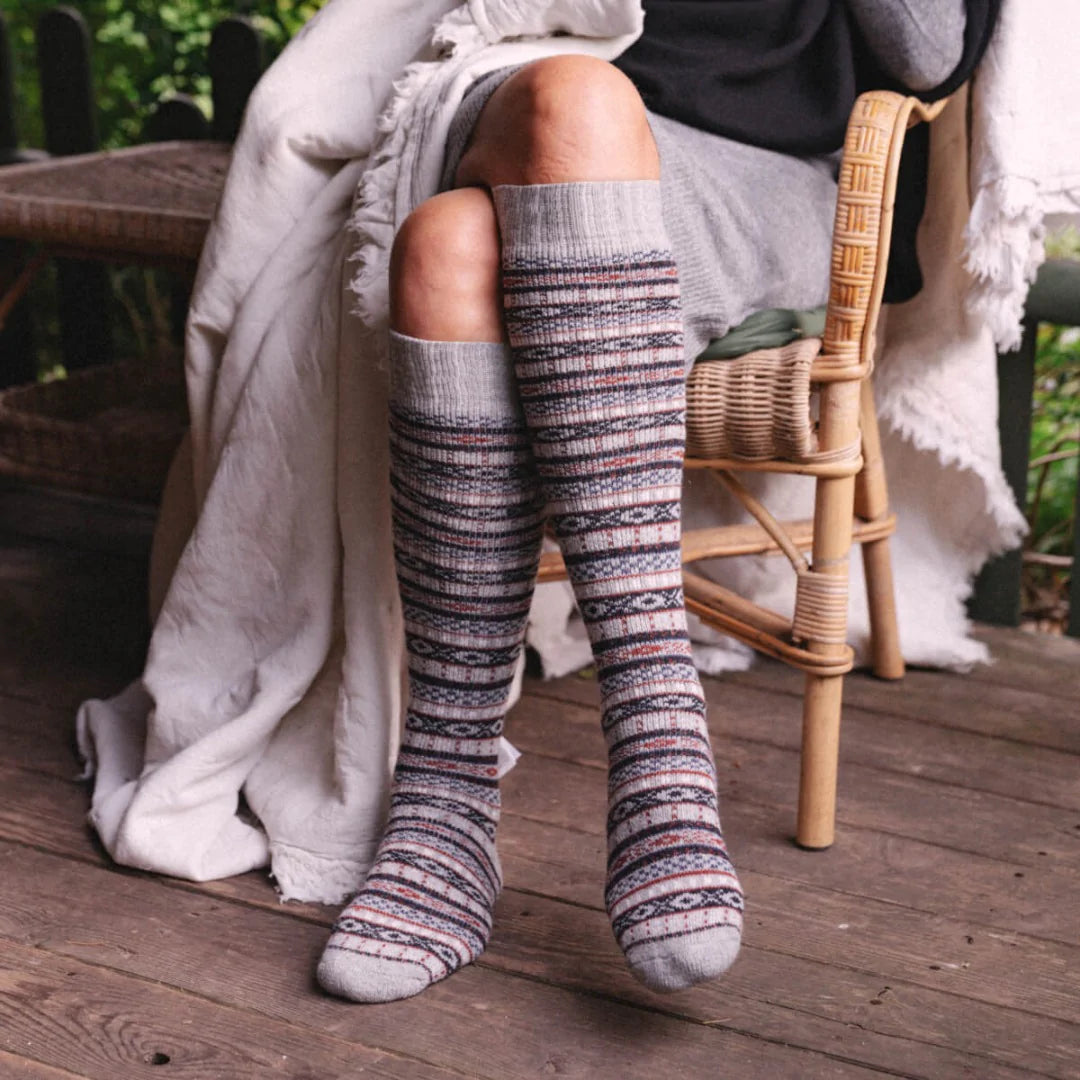 Arvid Knee High Socks 2 pairs Nordic Socks CA
